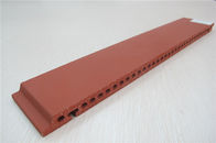 18mm Thickness Red Terracotta Facade Panels , Ventilated Building Facade Panels