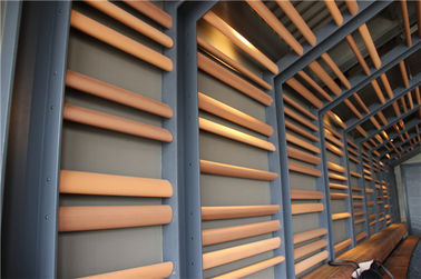 Trung Quốc Trang trí nội thất Terracotta Baguette Louver cho mặt tiền tường trang trí nhà máy sản xuất